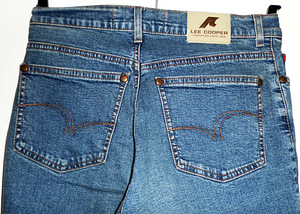 Lee Cooper синие прямые классические джинсы-стрейч, UK30-M-L (1 фото из 7)