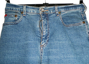 Lee Cooper синие прямые классические джинсы-стрейч, UK30-M-L (7 фото из 7)