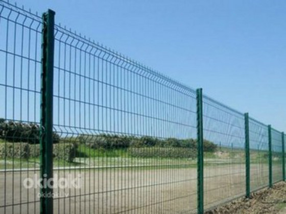 3D панельные заборы произведенные в Европе