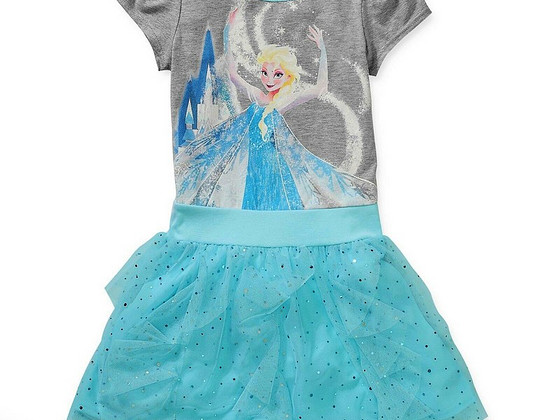 Frozen Elsa нарядное платье с пышной Tutu юбкой, 146-158