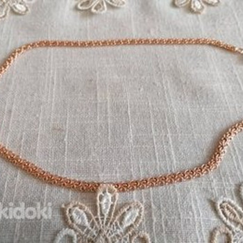 Позолоченная цепочка на шею