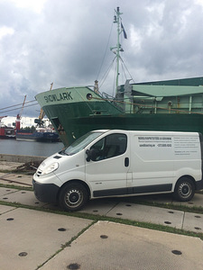 Veetranspordi liivapritsimine ja värvimine (10 foto / 10)