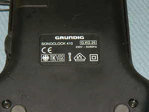 Raadio äratuskell "Grundig sonoclock 410" (8 foto / 9)
