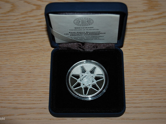 Eesti hõbedast meenemünt 10 krooni 2009, Eesti Rahva Muuseum