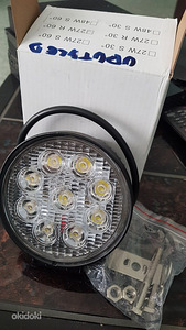 2xLED udutuli, bar 27W, 12-24V 60 kraadi (2 foto / 3)