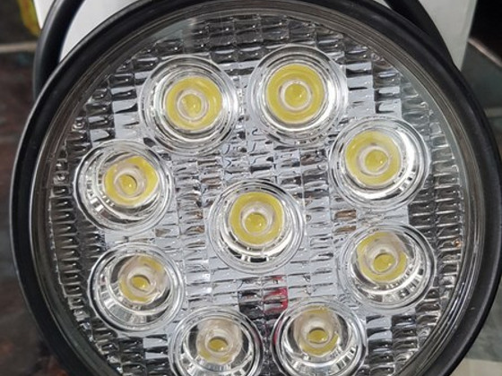 2xLED udutuli, bar 27W, 12-24V 60 kraadi