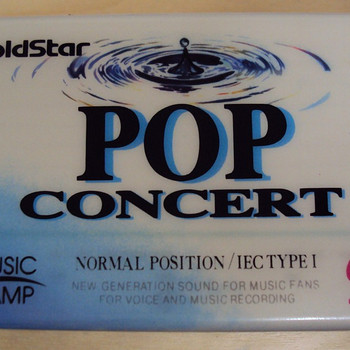 Goldstar POP Concert C-90, kandilises karbis