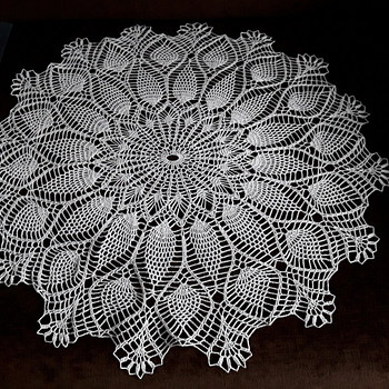 Suur uus heegeldatud linik 85 cm