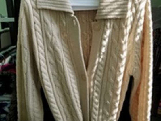 Вязаный кардиган/ жакет, вязаное пальто, новое