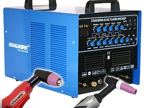 Stahlwerk WIG TIG AC/DC 200 Puls mit Plasma