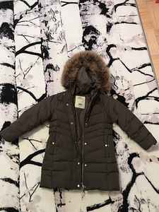 Зимняя куртка для девочек Zara, размер 110 (1 фото из 4)