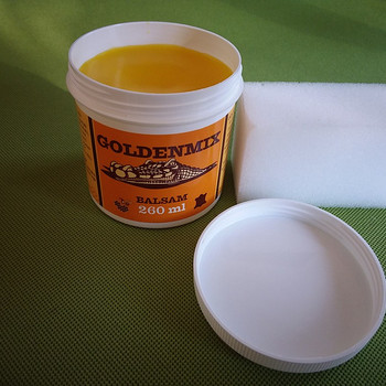 Бальзам Goldenmix 260 ml для кожи.