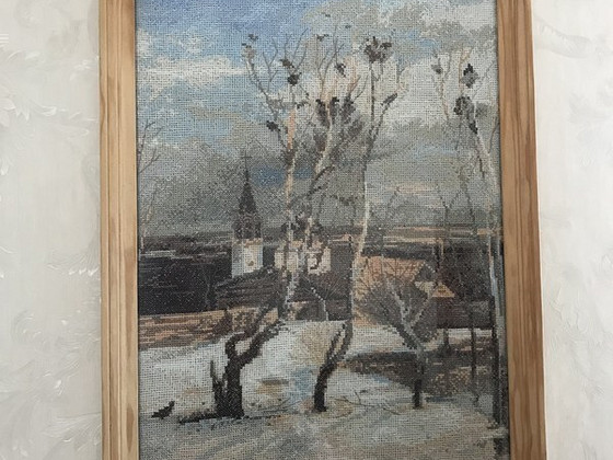 Вышивкa, ручная работа