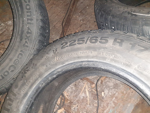 Continental talverehv, naastrehv 255/65 r17 (4 foto / 4)
