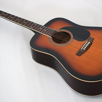 Akustiline metallkeeltega kitarr, Sunburst, uus