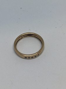 Kuld sõrmus brilliantidega 585 proov (№636) (2 foto / 4)