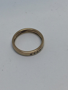 Kuld sõrmus brilliantidega 585 proov (№636) (4 foto / 4)