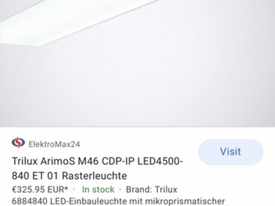 Led paneelid ripplaele