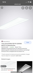 Led paneelid ripplaele (1 foto / 1)