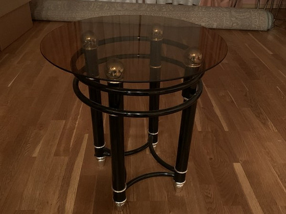 Стол чёрный декор 48cm *52cm