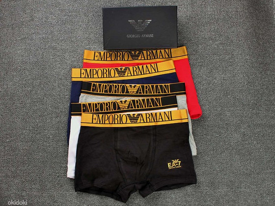 Uued meeste bokserid Emporio Armani, Versace, Lacoste