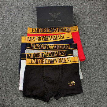 Новые мужские боксеры Emporio Armani, Versace, Lacoste
