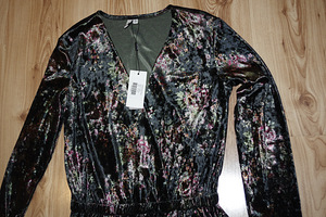 NLY Trend красивое велюровое платье, XS, новое (2 фото из 3)