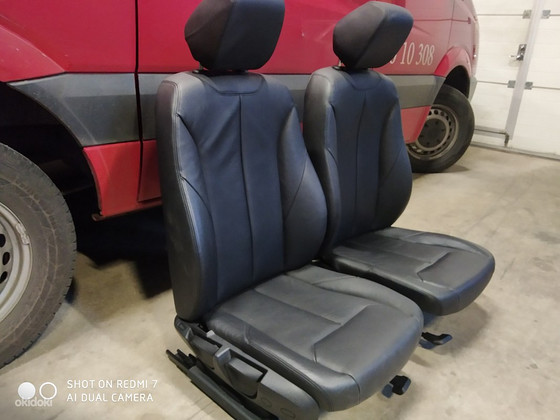 BMW f30 / 31 передние сидения черная кожа