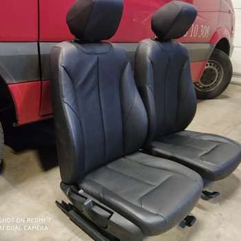 BMW f30/31 esiistmed mustnahk