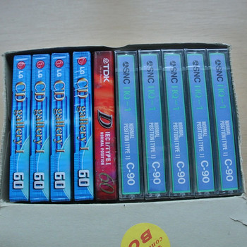 Helikassetid kiles 10tk x 5€