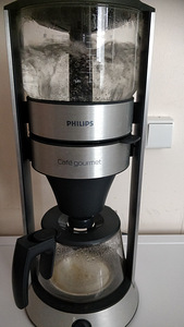 Philips kohvimasin koos rösteriga (8 foto / 10)