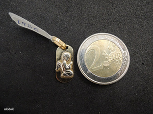 Kuld ripats 585 proov (№L456) (3 foto / 3)