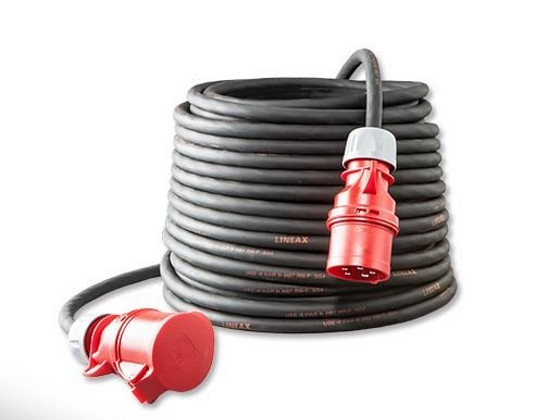 Kaabel H07RN-F 6mm2 CEE32A (Saksamaa) 10m. 20m 25m