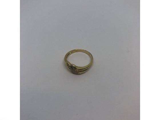 Kuld teemantidega sõrmus 585 proov (№1019)
