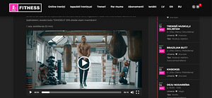 Fitness online kodulehekülg (1 foto / 8)