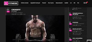 Fitness online kodulehekülg (2 foto / 8)