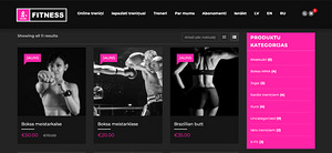 Fitness online kodulehekülg (5 foto / 8)