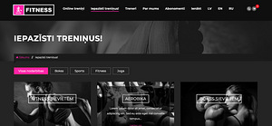 Fitness online kodulehekülg (8 foto / 8)