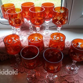 Фужеры хрустальные