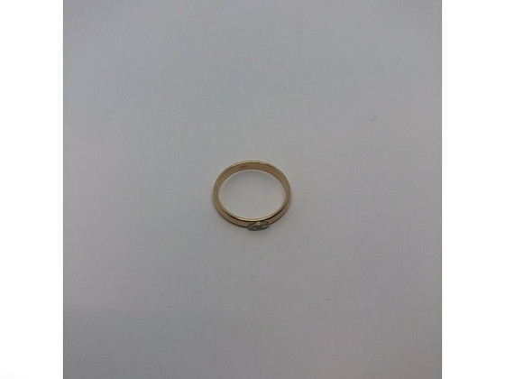 Kuld teemantidega sõrmus 585 proov (№1020)
