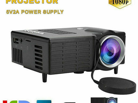 Мини светодиодный проектор HD 1080P