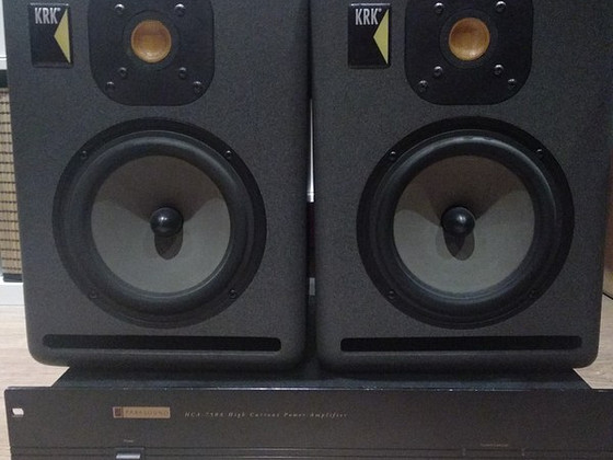 Мониторы KRK 6000 и усилитель