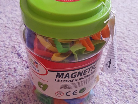 Magnet Letters&Numbers, uued
