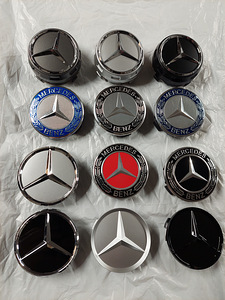 Новые капсулы для дисков Mercedes-Benz 75 мм (1 фото из 3)