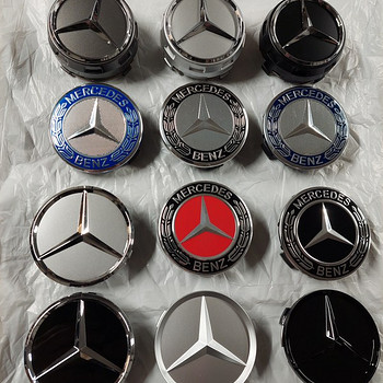 Новые капсулы для дисков Mercedes-Benz 75 мм