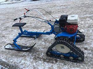Minitraktor, motoplokk, lumesahk, oksapurustaja, haagis (6 foto / 9)
