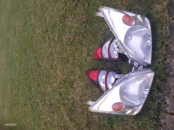 Toyota Land Cruiser J120 esi-ja tagatulede komplekt