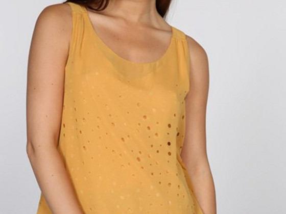 Kollane pluus top, s. S/M, uus