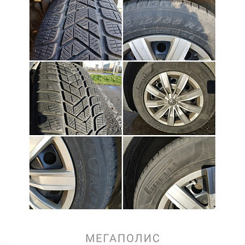 Комплект зимней резины r17 vw