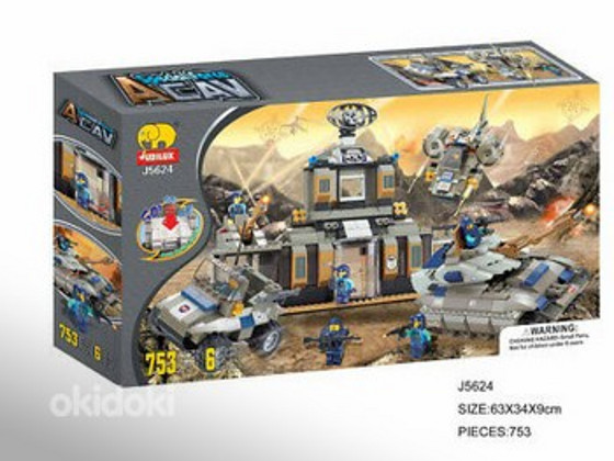 Militaarbaas lego-ga